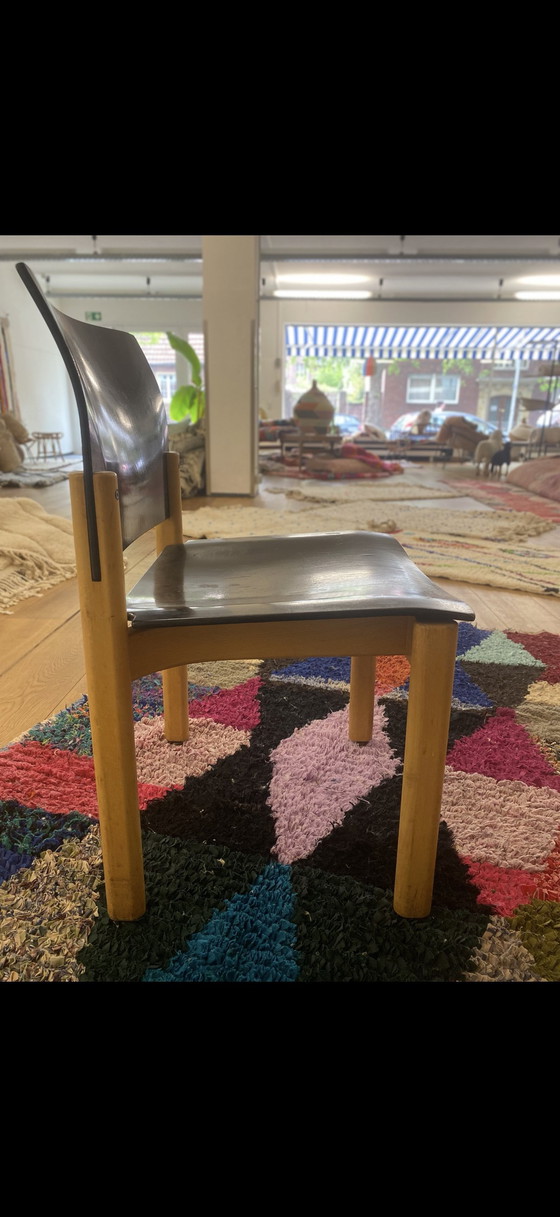 Image 1 of 6x chaises vintage Kusch & Co en hêtre