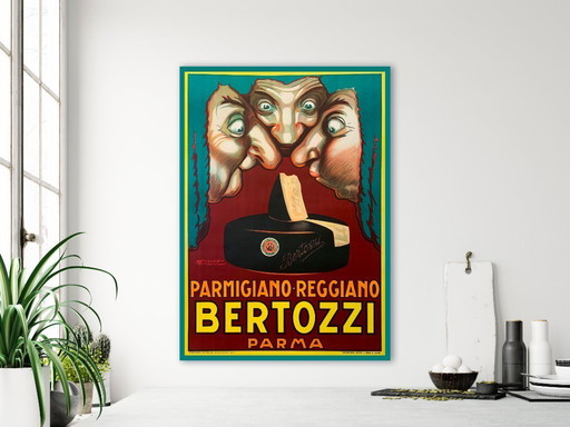 Bertozzi Parmigiano-Reggiano - 1930 - Poster 70x100 cm