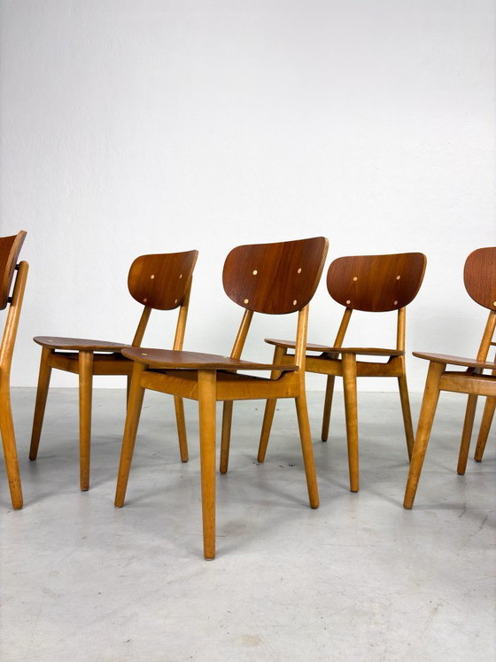 Set 'SB11' Dining chairs by Cees Braakman for Pastoe – Wood (photo 3 of 19)