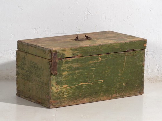 Baule antico in legno massello (c.1920) #77 – Cassettiere, Rustic (photo 36 of 40)