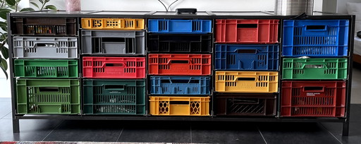 crate cabinet lensvelt design