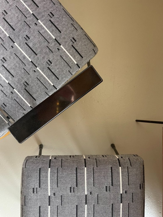 Image 1 of Gispen armchair 1401 & stool 1801