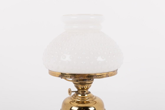 Image 1 of Lampada da tavolo in ottone di metà secolo, anni '50