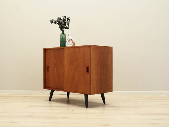 Image 1 of Teak cabinet, Danish design, 1970s, production: Denmark