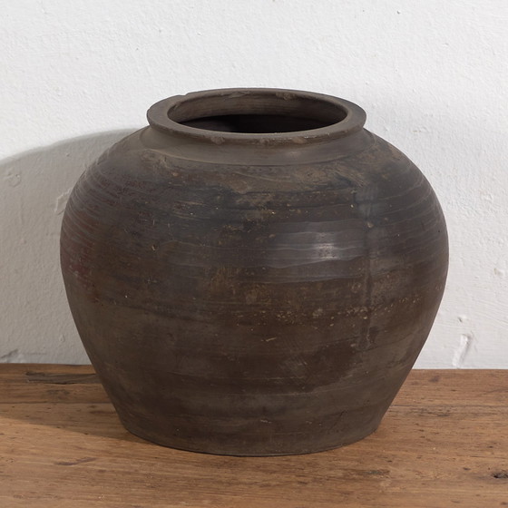 Vaso rotondo in ceramica antico (c.1900) #14 – Vasi (photo 36 of 36)