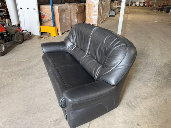 Image 1 of Divano in pelle HUKLA a 2 posti | Marchio di qualità tedesco