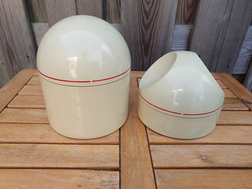 Ensemble de salle de bain avec coiffeuse vintage par Makio Hasuike