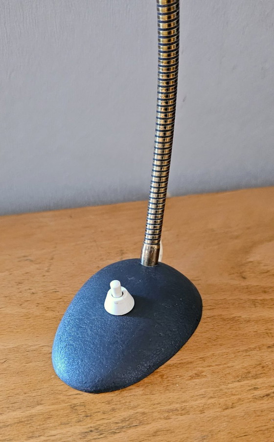Vintage Mid-Century Desk Lamp – 1950s – Table lamps, Metal (photo 5 of 10)