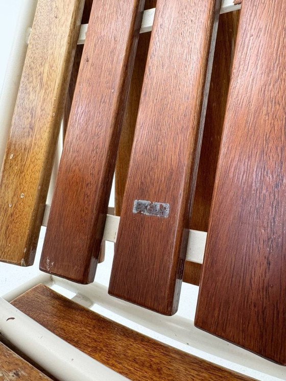 Image 1 of Set bestehend aus 2 Stühlen und einem Klapptisch von BIGLA, 1940er Jahren 