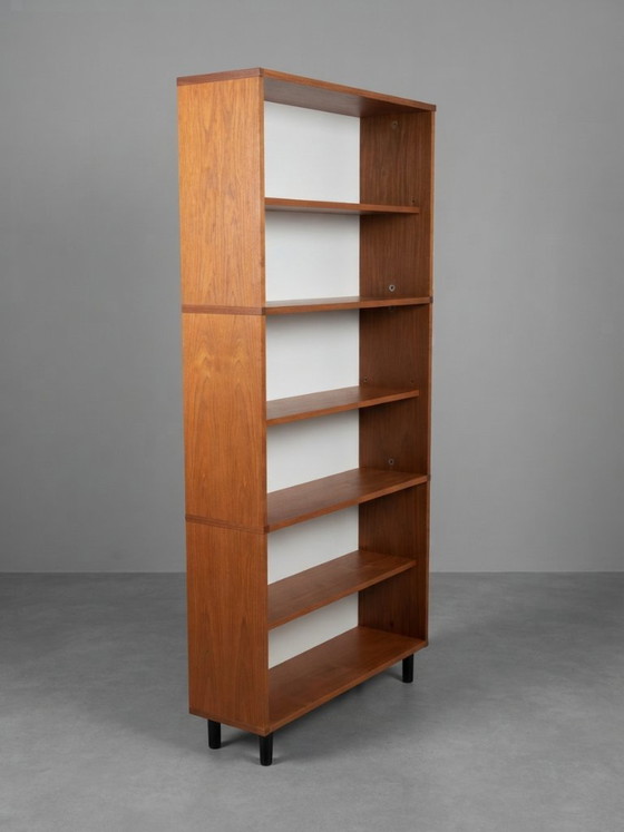 Cees Braakman for Pastoe Modulaire Teak Boekenkast, jaren 50 – Boekenkasten, Wood (photo 3 of 6)