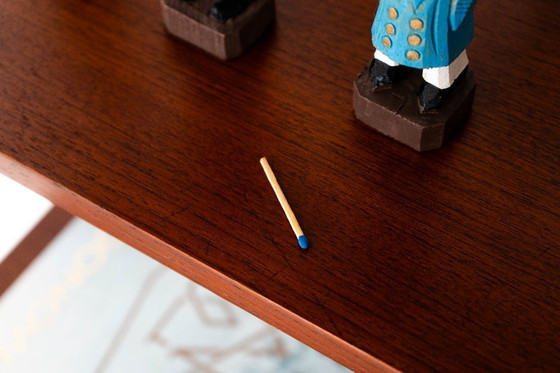 Image 1 of Modulaire wandkast van teakhout, Deens design, jaren 60, gemaakt in Denemarken.