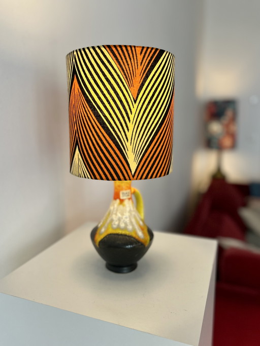 Typische vaaslamp uit de jaren 70 - draadloos - geschikt voor gebruik buitenshuis