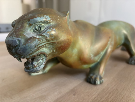 Scultura di pantera in bronzo in stile Art Déco – Sculture, Bronze (photo 5 of 15)
