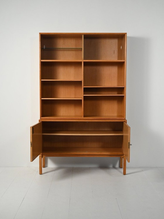 Image 1 of Bookcase with showcase by Marian Grabinsky for IKEA 