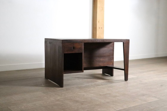 Image 1 of Pierre Jeanneret Pigeonhole Desk PJ-BU-02-A, India 1950s
