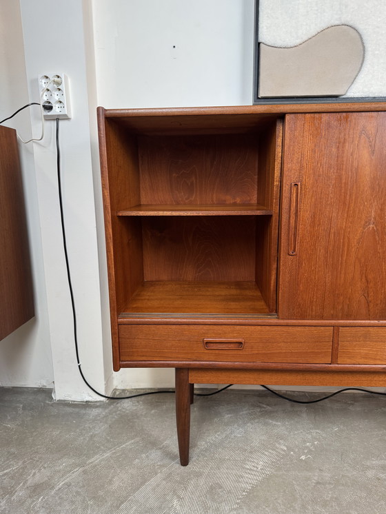 Image 1 of Danish Teak Sideboard With Bar Section and Drawers
