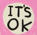 Está bien - David Shrigley - Póster 50 × 70 cm
