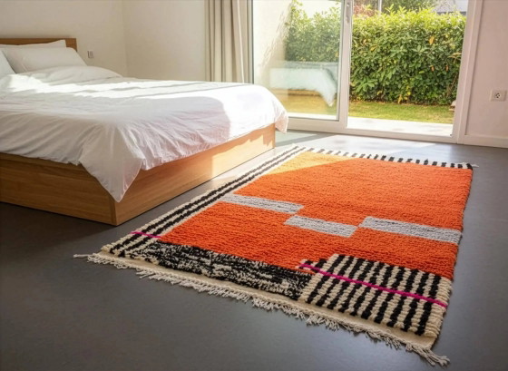 Alfombra de lana natural 2.5 x 1.5 m – Wool, Modern (photo 2 of 7)