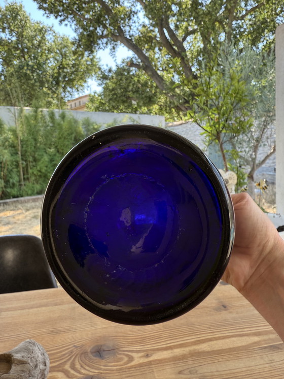 Image 1 of Kobaltblauwe apothekerspot Memphis Klein Maeght