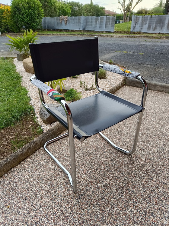 Image 1 of Set Of 3 Mart Stam Cantilever Armchairs