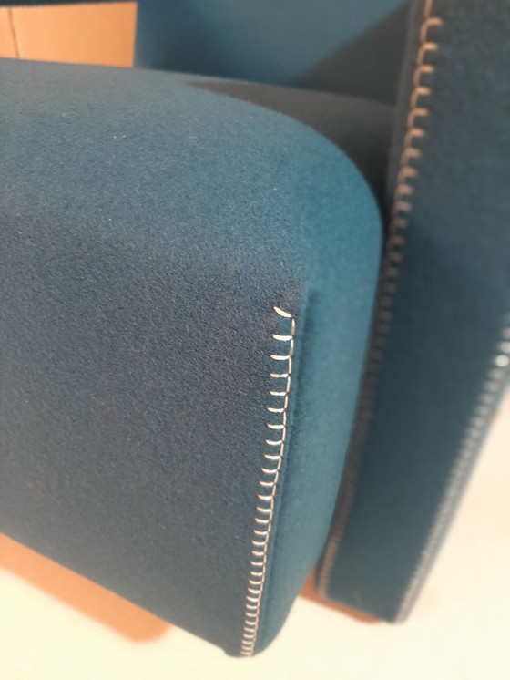 Image 1 of CASSINA 637 UTRECHT fauteuil (NIEUW, NOOIT GEBRUIKT) in 13L OTHANIO WOL met natuurlijke draadstiksels en paardenpunt