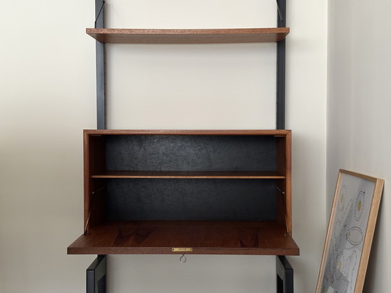 Image 1 of Mueble de pared de P. Cadovius, Dinamarca, 1960.