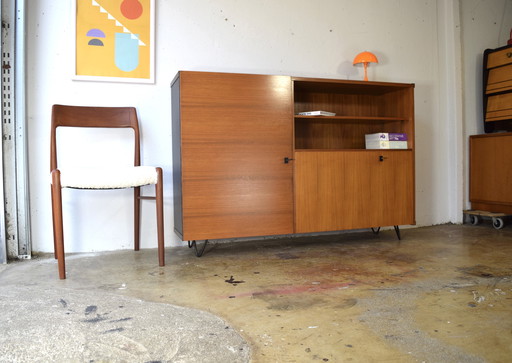 Mid - Century highboard vintage sideboard cabinet chest of drawers
