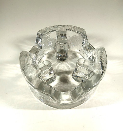 (W016) Georgshütte Rechaud/porte-bougie/chauffe-assiettes – peut également servir de pied