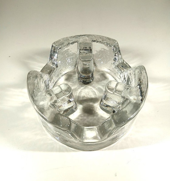 Image 1 of (W016) Georgshütte Rechaud/porte-bougie/chauffe-assiettes – peut également servir de pied