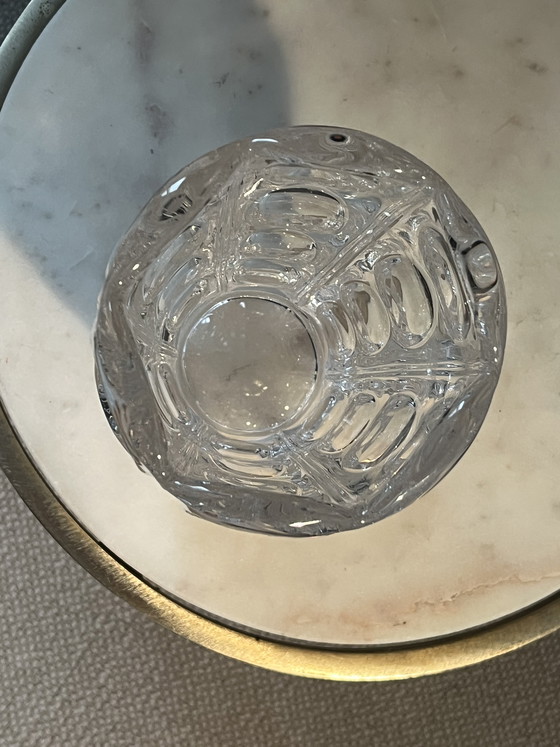 Image 1 of Vase vintage Sklo Union « Lens » style Mid-Century Modern