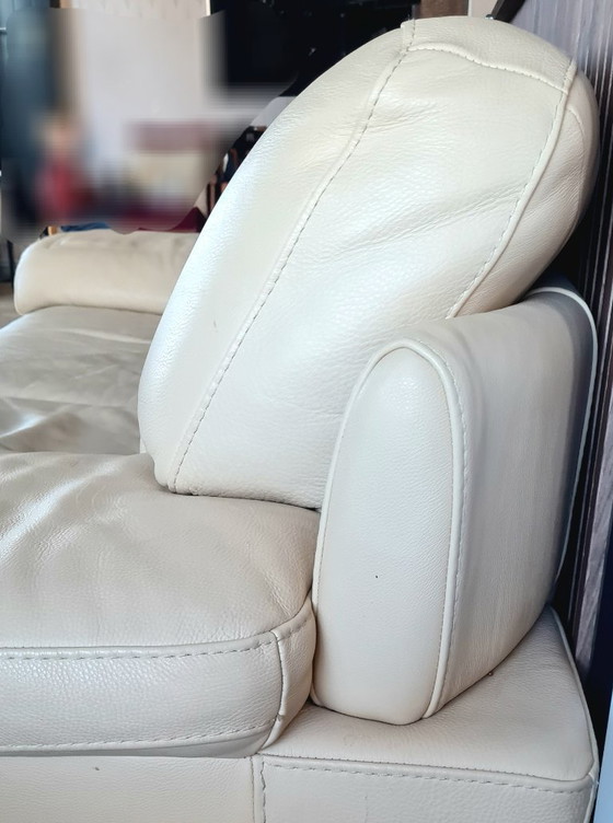 Image 1 of Natuzzi, 2,5 places, cuir italien.