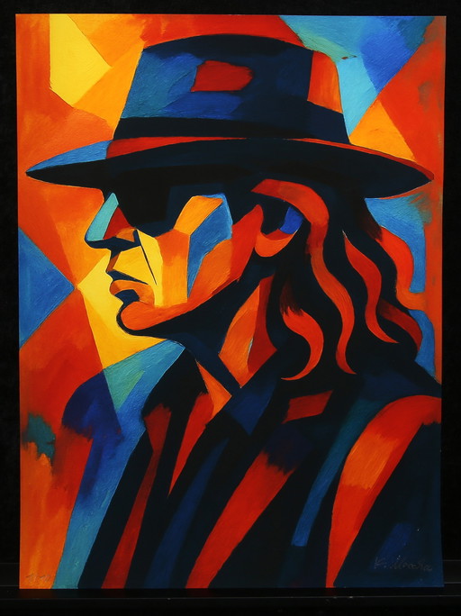 Moccha, Karmen - Udo Lindenberg - Giclée/Hahnemühle - Hand signed