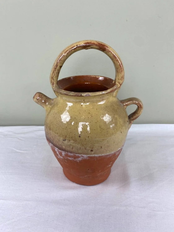Brocca in terracotta smaltata – Bicchieri e caraffe, Rustic (photo 3 of 9)
