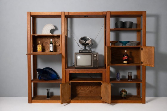 Image 1 of Pared modular para sala de estar, década de 1970, Estados Unidos