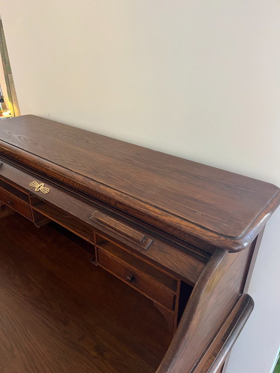 Image 1 of Antique Roller Shutter Desk