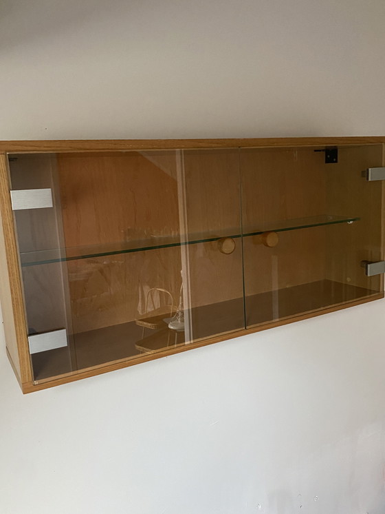 Image 1 of Vintage vitrine hangkastje uit jaren 70/80