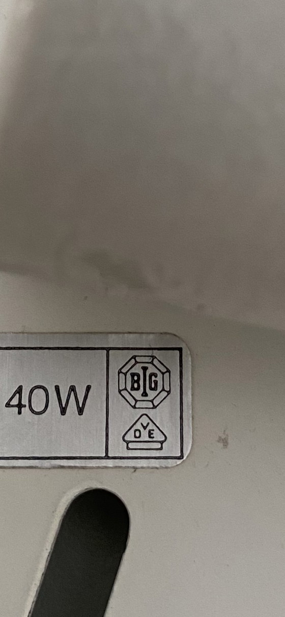 Image 1 of Vintage BIG – Duitse plafondlamp - wandlamp  jaren ’70/80