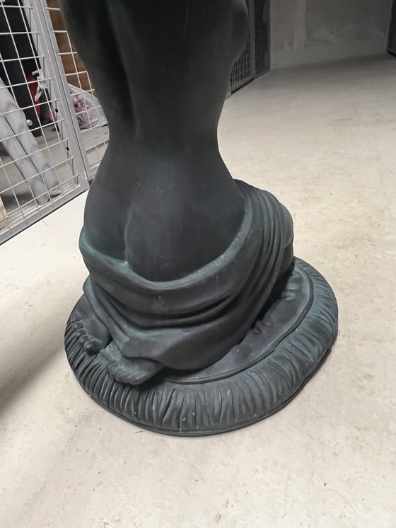 Image 1 of Bijzettafel naakte vrouw in stile art deco 