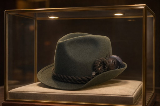 Chapeau tyrolien CAPO Autriche original - Neuf avec boîte - Imperméable