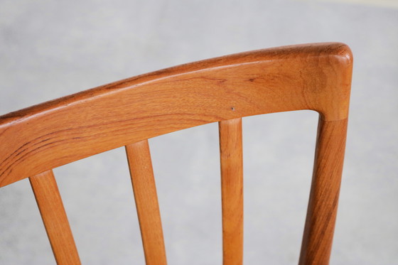 Image 1 of 4X Vintage Zweedse Eetkamerstoelen