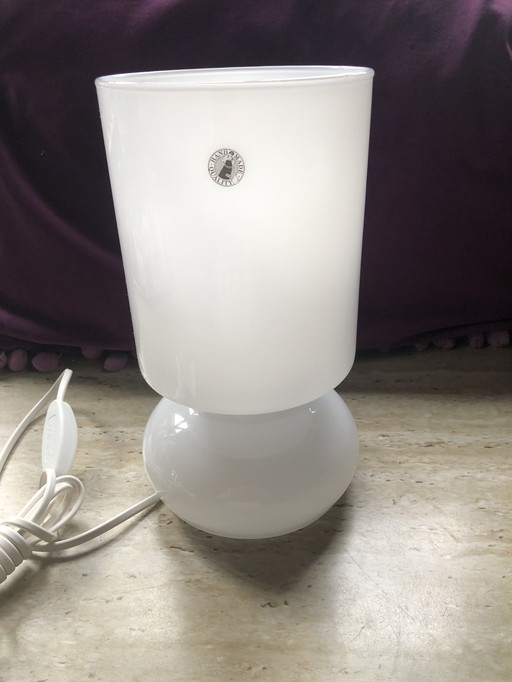 Ikea witte Lykta tafellamp - mushroom model - nieuwstaat