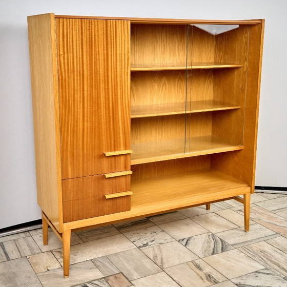 Image 1 of Vintage Display Cabinet by František Mezulánik for Up Závody, 1970s, Czechoslovakia