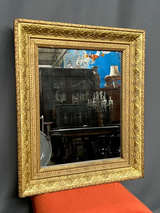 Specchio antico con cornice a baguette – Wood, Glass (photo 5 of 7)