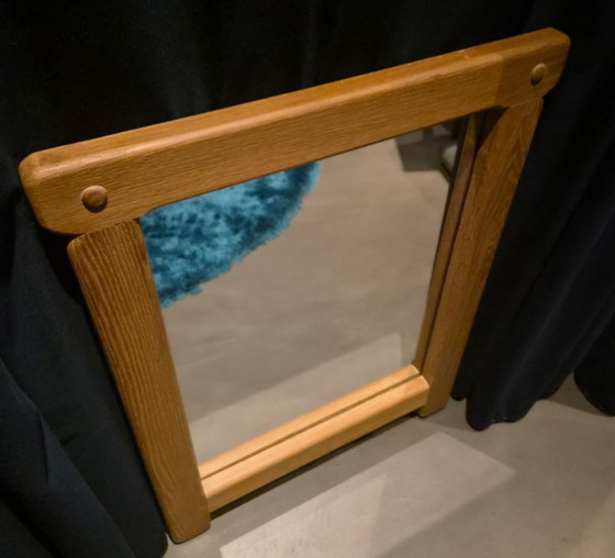 Image 1 of Vintage oak mirror – Kunstmeubelen De Puyt – excellent condition