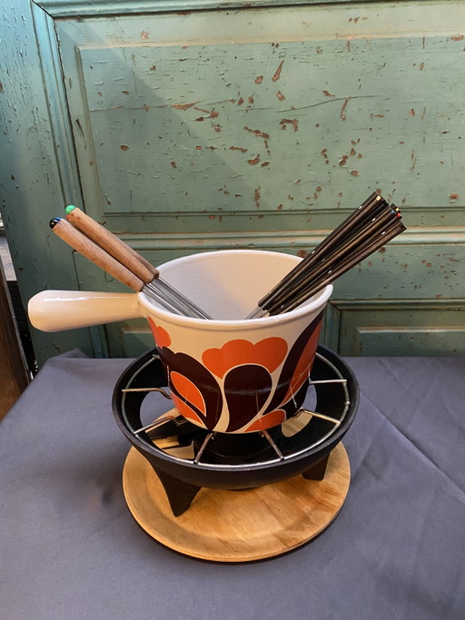 Le Creuset Vintage Fondue-Pfanne