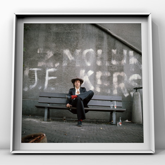 Image 1 of 1x Kunstdruck von Ramses Shaffy, frühe Farbausgabe, 1965