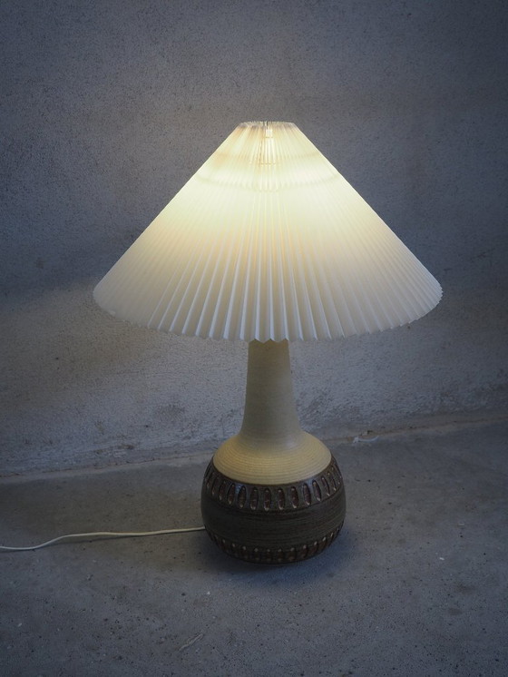 Image 1 of Søholm - Large Danish Ceramic Table Lamp, Bornholm