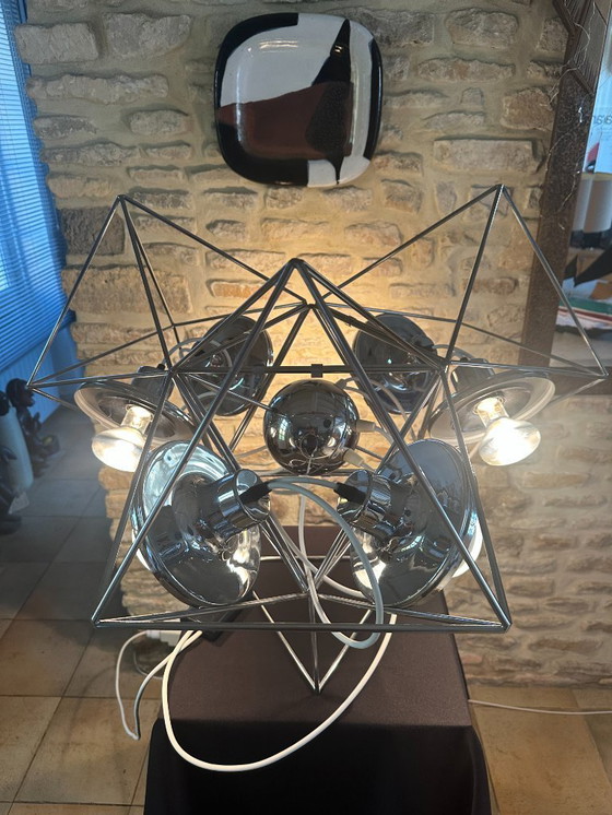 Image 1 of SCULPTURE LUMINEUSE POLIEDRA