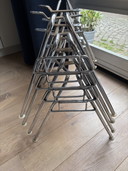 4 pieds empilables vintage Eames Herman Miller DSS des années 70