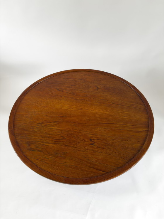 Image 1 of Mesa baja redonda de teca de Martin Visser